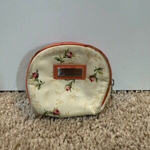 Jim Thompson Floral Coin Purse‎ Small Zip Pouch Travel Accessories